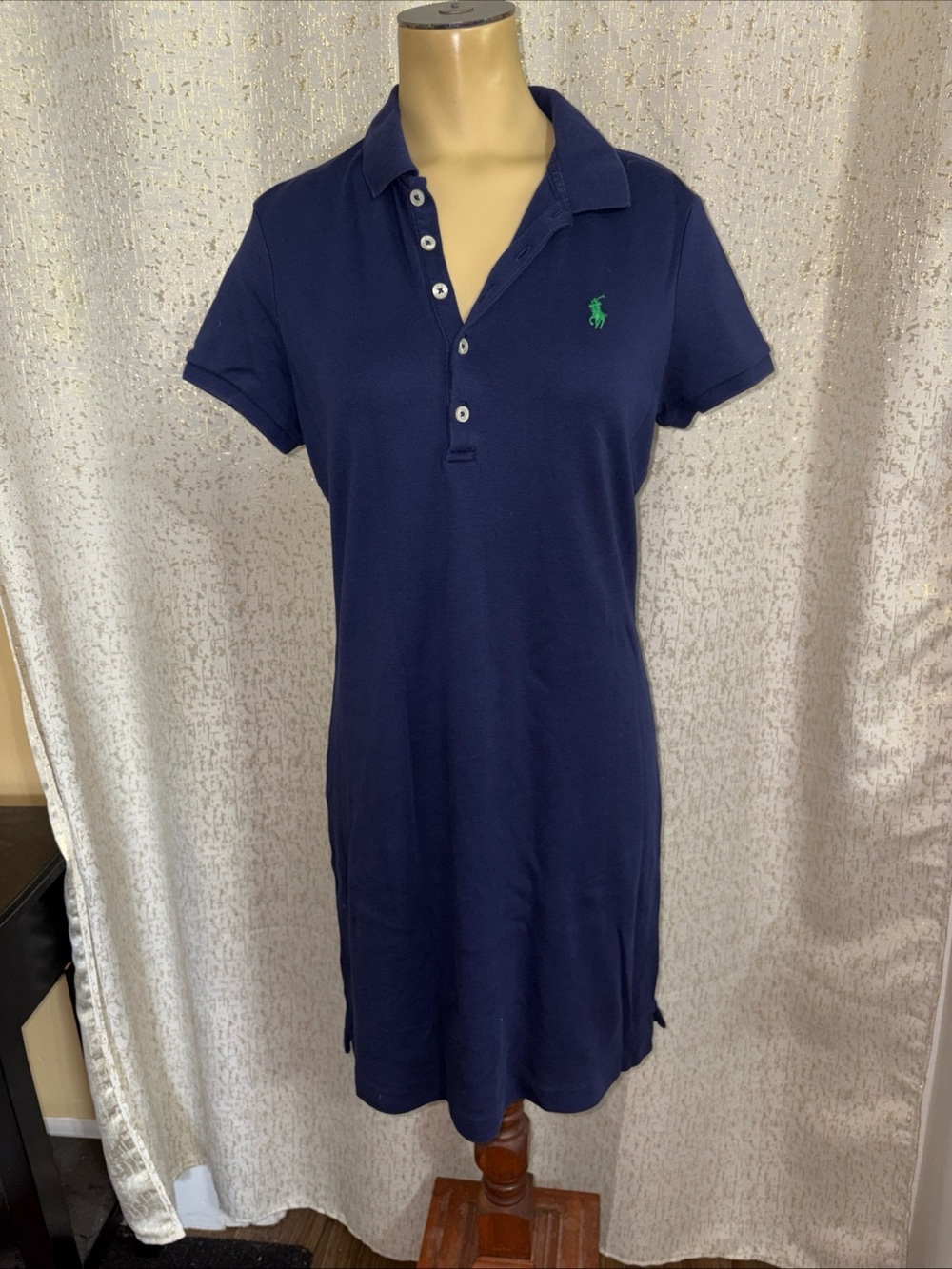 Ralph Lauren navy polo dress, medium